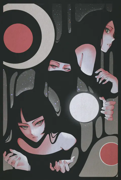 three moons, 2021